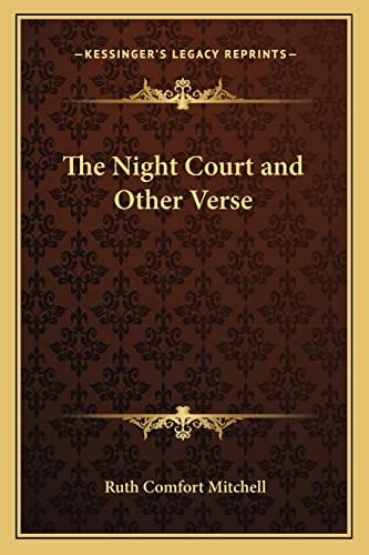 The Night Court and Other Verse
