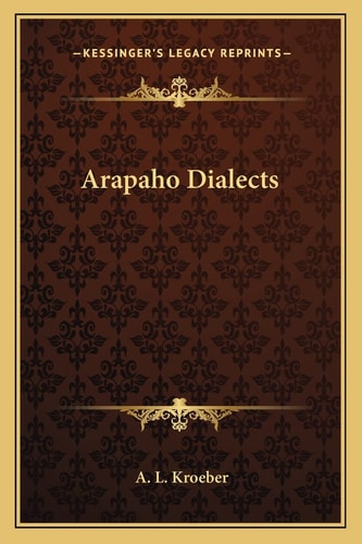 Arapaho Dialects