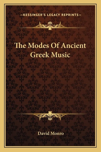 The Modes Of Ancient Greek Music
