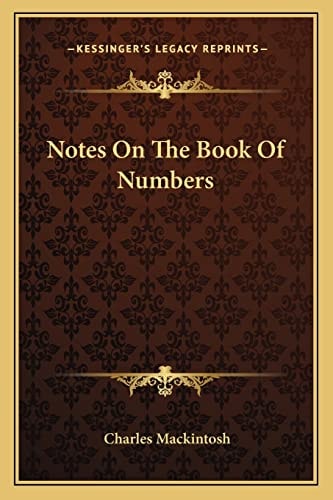Notes On The Book Of Numbers