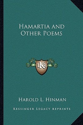 Hamartia and Other Poems
