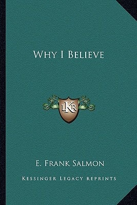 Why I Believe