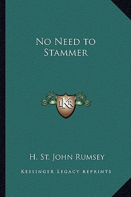 No Need to Stammer