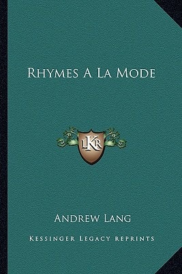 Rhymes A La Mode