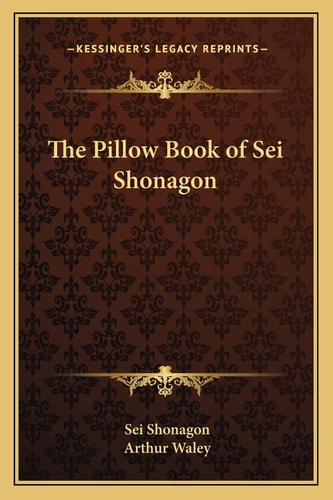 The Pillow Book of Sei Shonagon