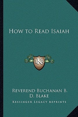 How to Read Isaiah
