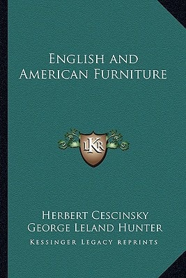 English and American Furniture