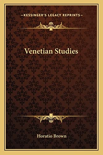 Venetian Studies