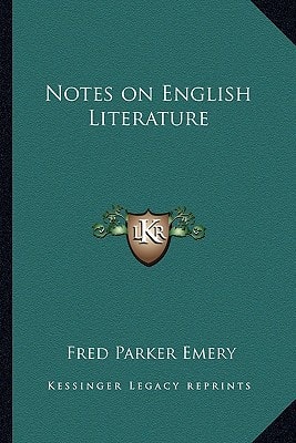 Notes on English Literature