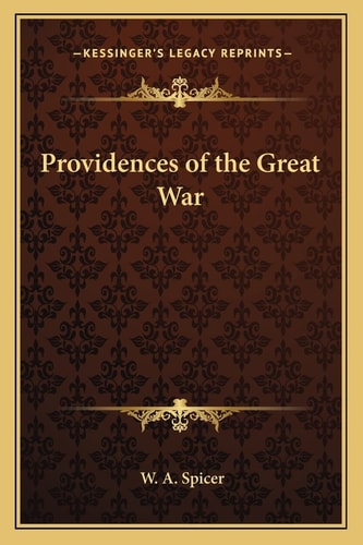 Providences of the Great War