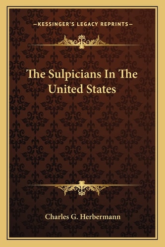 The Sulpicians In The United States