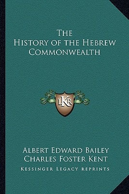 The History of the Hebrew Commonwealth