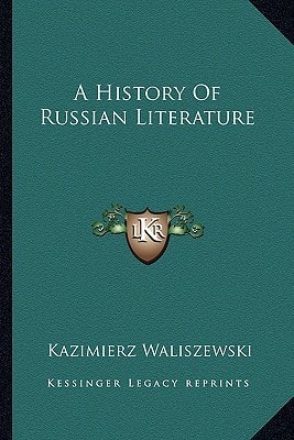 A History Of Russian Literature