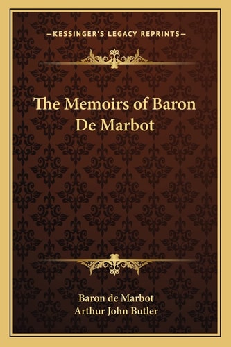 The Memoirs of Baron De Marbot