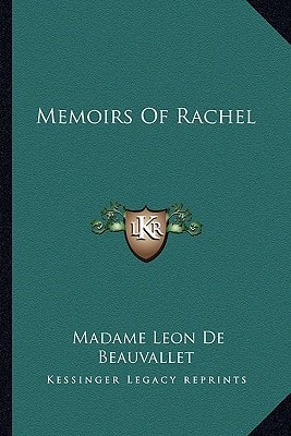 Memoirs Of Rachel