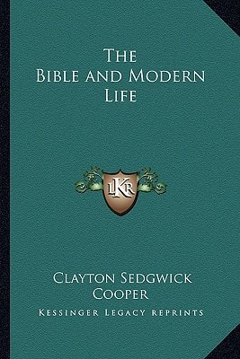 The Bible and Modern Life