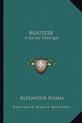 Matisse: A Social Critique
