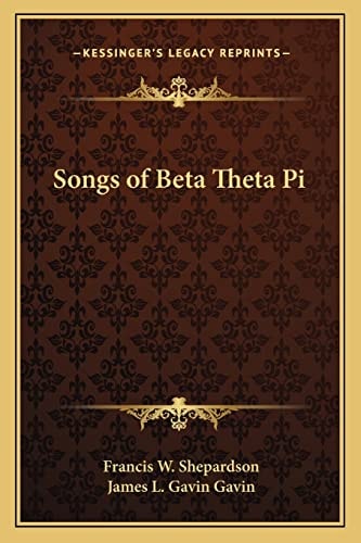 Songs of Beta Theta Pi
