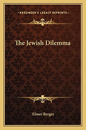 The Jewish Dilemma