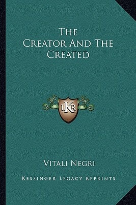 The Creator And The Created