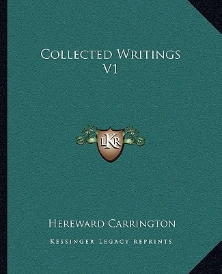Collected Writings V1
