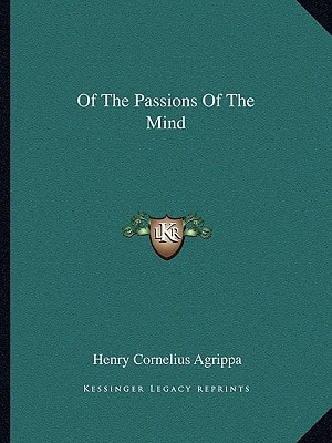 Of The Passions Of The Mind