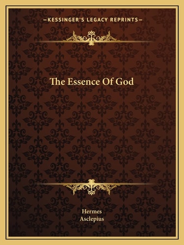 The Essence Of God