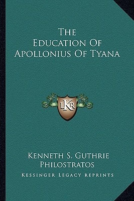 The Education Of Apollonius Of Tyana