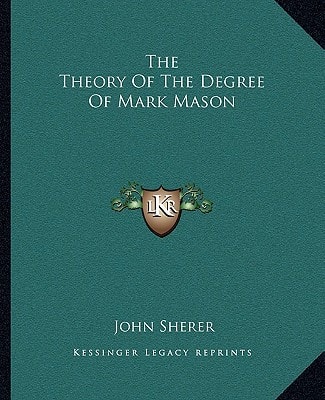 The Theory Of The Degree Of Mark Mason