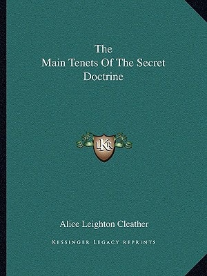 The Main Tenets Of The Secret Doctrine