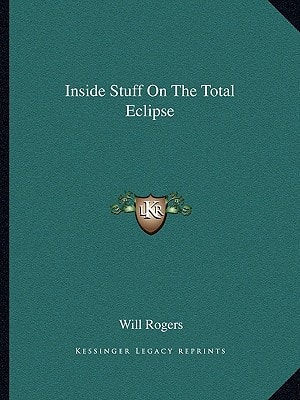 Inside Stuff On The Total Eclipse