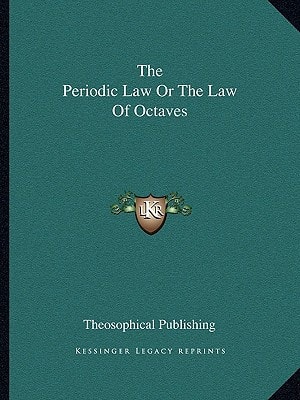 The Periodic Law Or The Law Of Octaves