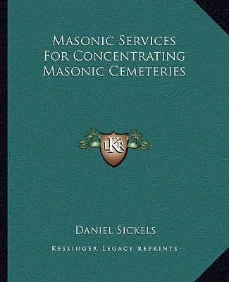 Masonic Services For Concentrating Masonic Cemeteries