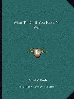 What To Do If You Have No Will