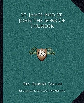 St. James And St. John The Sons Of Thunder