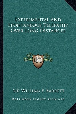 Experimental And Spontaneous Telepathy Over Long Distances