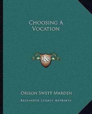 Choosing A Vocation