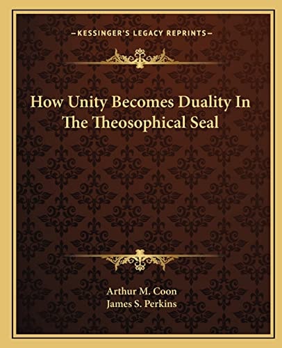 How Unity Becomes Duality In The Theosophical Seal