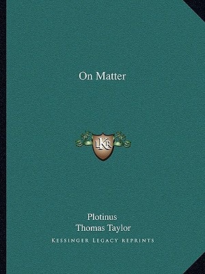 On Matter