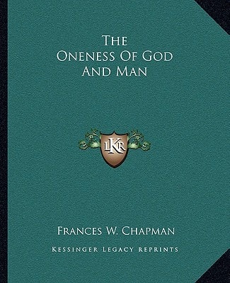The Oneness Of God And Man