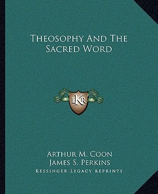 Theosophy And The Sacred Word