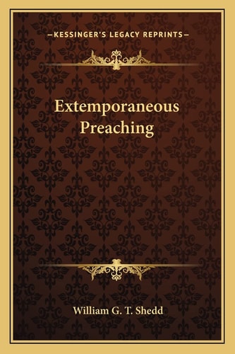 Extemporaneous Preaching
