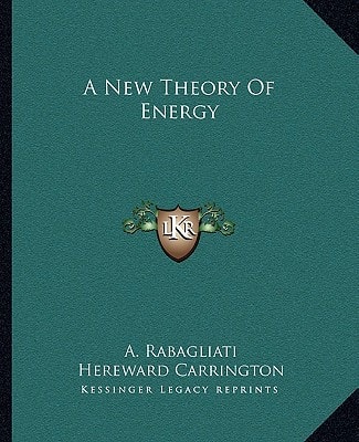 A New Theory Of Energy
