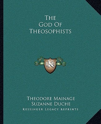 The God Of Theosophists