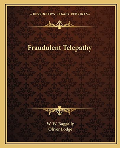 Fraudulent Telepathy