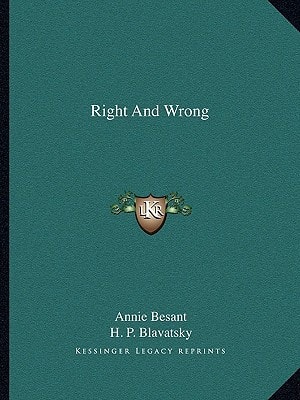 Right And Wrong