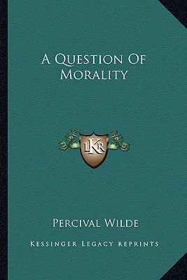 A Question Of Morality