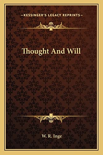 Thought And Will