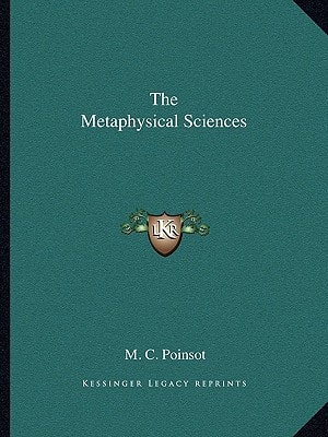 The Metaphysical Sciences