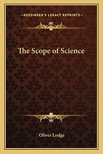 The Scope Of Science